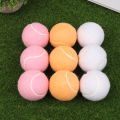 1/3Pcs 65MM Ladies Beginners Durable Practice Tennis Ball Tennis Balls Wear-Resistant Highly Elastic Training Balls For Club. 