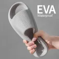 Soft Sole Massage Shower Shoes for Women Men Couples Waterproof Non-slip Home Leisure Fashion Bathroom Slippers. 
