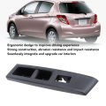 Front Armrest Upper Panel Right Hand Drive Side Ergonomic Door Window Switch Bezel Cover for Yaris Vitz Door Window Switch Bezel. 
