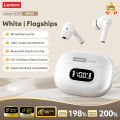 Original LE207 ANC Wireless Earphones TWS Bluetooth 6.0 Earbuds Active Noise Cancellation LED Digital Display Headphones.