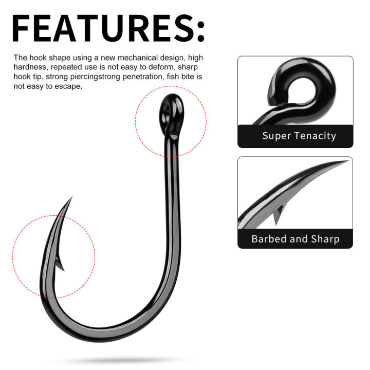 PROBEROS%2050pcs%201/0#-10/0#%20High%20Carbon%20Steel%20Barbed%20%20Fishing%20Hooks%20Saltwater%20Freshwater%20Fishing%20Tackle%20Accessories%20Wholesale%20-%20Image%204