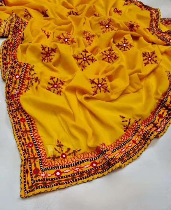 Balochi%20Handwork%20Chadar%20with%20Mirror%20and%20Multi-Thread%20Work%20in%20Swiss%20Voil%20Fabric%20-%20Image%205