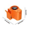 Waist Mounted High-speed Car Clip Fan USB Charging Umbrella Clip Neck Hanging Portable Mini Fan Outdoor Work Fan. 