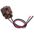 2x 90980-11659 For Lexus Toyota Auris Headlight Bulb Socket HIR2 Wiring Connector Plug Adapter 9006 9012 HB4 9005 OE# 9098011659. 