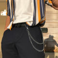 Hip-Hop Waist Chain Punk Style Metal Fashion Jeans Chain Accessories Pendant Versatile Pants Chain Key chain.