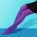 8 Colors Women's Spring Autumn Footed Thick Opaque Stockings Pantyhose Tights. 