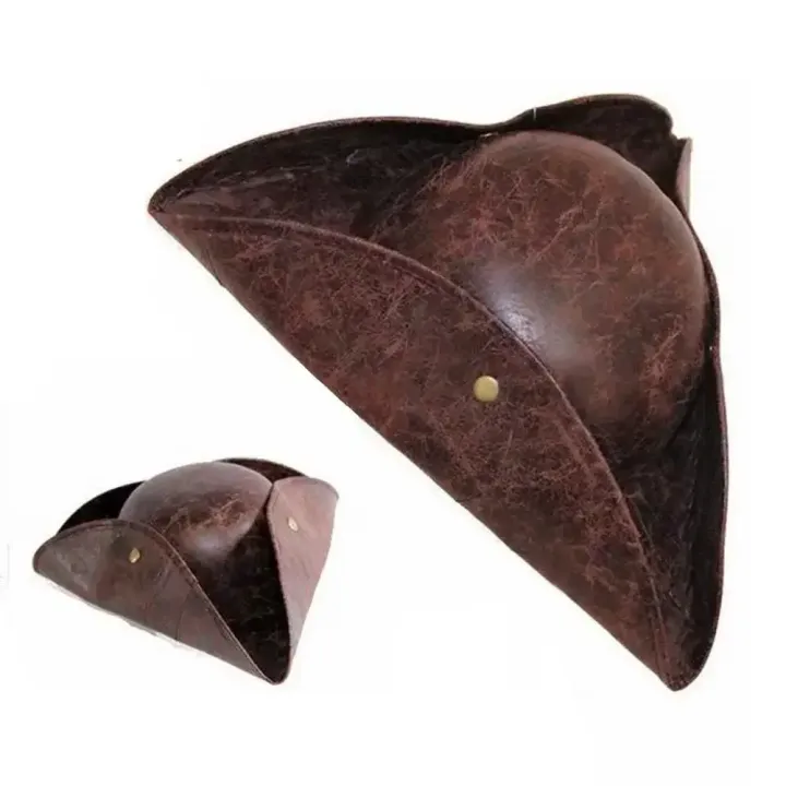 Faux%20Leather%20Pirate%20Hat%20Brown%20Captain%20Hat%20Vintage%20Button%20Masquerade%20Party%20Cosplay%20Costume%20Hat%20For%20Men%20Women%20Photography%20Props%20-%20Image%207