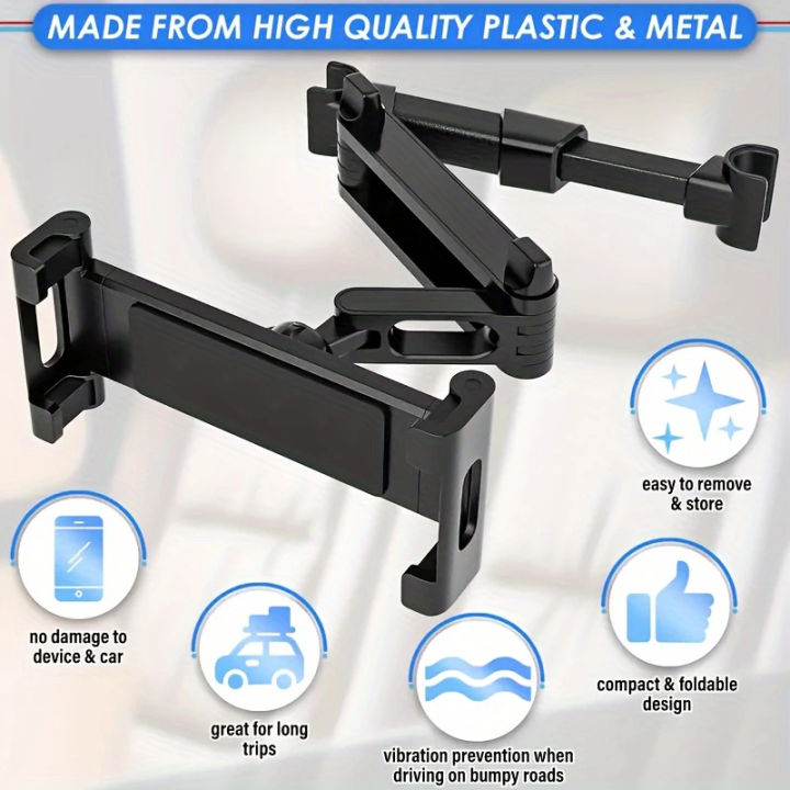 Universal%20Car%20Tablet%20Holder%20Back%20Seat%20Headrest%20Mount%20For%20iPad%20Air%20Mini%20Pro%204-13%20Inch%20360%20Rotation%20Rear%20Pillow%20Phone%20Clamp%20Stand%20-%20Image%203