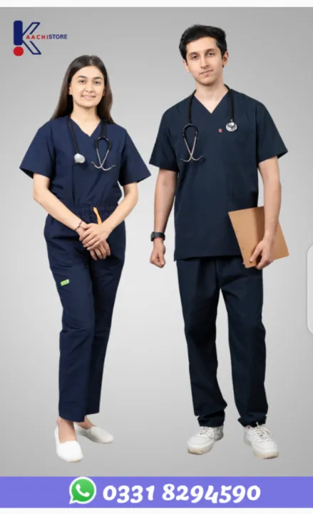 11%20Pockets%20Scrub%20Suit%20For%20Ladies%20&%20Gents%20OT%20Kits%20For%20Doctors%20Outfit%20&%20Medical%20Staff%20Hospital%20Uniform%20For%20Male%20&%20Female%20-%20Image%204