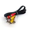 3 RCA to 3 RCA Composite AV Cable - Male to Male Audio Video Cable for TV/DVD/Home Theater (Wholesale Available). 
