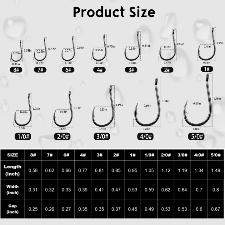 9KM%2050Pcs%20Baitholder%20Hook,%20Fishing%20Hooks%20Keeper,%20Circle%20Hook%20High%20Carbon%20Steel%20for%20Freshwater%20&%20Saltwater%20-%20Image%202