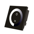 Monochrome Touch Screen LED Controller DC 12V-24V Wall Touch Dimmer Switch,Touch Panel LED Dimmer Black/White. 