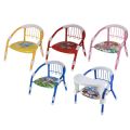 Colorful Kids Chairs - Cartoon Character Metal Chairs for Toddlers - Sturdy and Fun Children Seating - Playroom Furniture for Boys and Girls - Lightweight and Durable - Comfortable Baby Chair for Nursery, Kindergarten, and Home Use. 