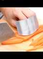 1 PCS Stainless Steel Guard Not Cut Hand Protector Finger Protection Tool Kitchen Accessories. 