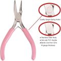 Professional Jewelry Pliers Beading Pliers Jewelry Repair Pliers Wire Wrapping Tool Craft Supplies for Jewelry Making. 