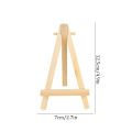 5/10pcs Mini Wooden Easel Stands Wedding Table Place Cards Holders Wooden Name Place Card Display Easels For Wedding Table Decor.
