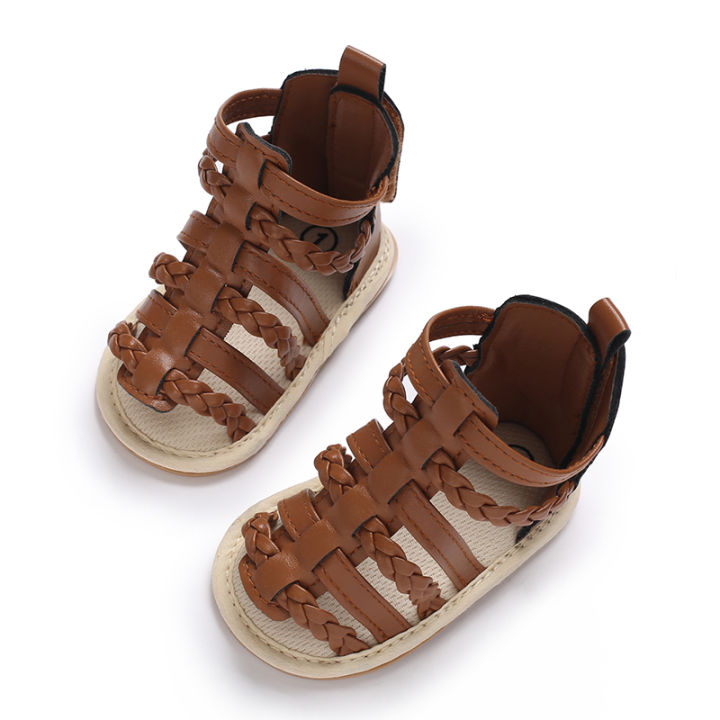 Brown%20Summer%200-18M%20Newborn%20Sandals%20Cute%20Bow%20Soft%20%20Sole%20Anti%20Slip%20Breathable%20Baby's%20First%20Pair%20Of%20Walking%20Shoes%20-%20Image%203