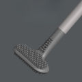 Home Golf Toilet Brush Set, Bathroom Silicone Long Handle with Base Cleaning Brush Tool. 