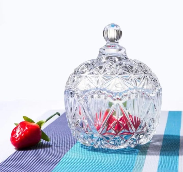Bowl Jar Clear Glass Transparent Candy Sugar


deli soga glass ware high quality china glass