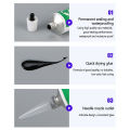 1pc Loud Speaker Repair Glue Foam Side Dust Cap Rubber Edge Cone Basin Strong Adhesive 50ml Super Electronic Repair Glue. 