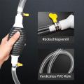 Multifunctional Liquid Vacuum Cleaner Hand Pump Petrol Pump Transfer Pump Fuel Pump Metal Hose Clamp Leakproof Oil Water Diesel.