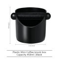Coffee Knock Box For Grind Waste Grounds Dump Anti-slip Pad Shock-Absorbent With Removable Bar Espresso Maker Cafe Barista Tools. 