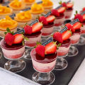 10Pcs Disposable Plastic Dessert Cup Ice Cream Cup Small Wine Cup Perfect For Fruit Ice Cream Pudding Wedding Party Decoration.