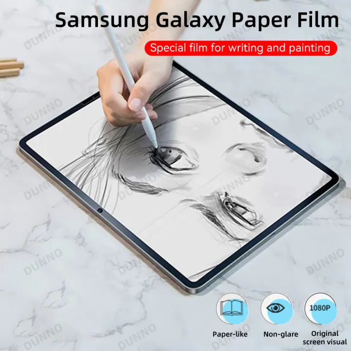Paper%20Feel%20Screen%20Protector%20for%20%20%20Tab%20S6%20Lite%20A9%20Plus%20S9%20A8%20A7%20Lite%20Painting%20Write%20Matte%20PET%20Paper%20Feel%20Film%20-%20Image%203