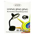 Table Lemp With Magnifying Lens For Study And Work Ultra Bright Lamp With On And Off Button. 