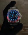 Pagani Design PD1662 GMT Master I Pepsi Oyster Bracelet Blue Red. 