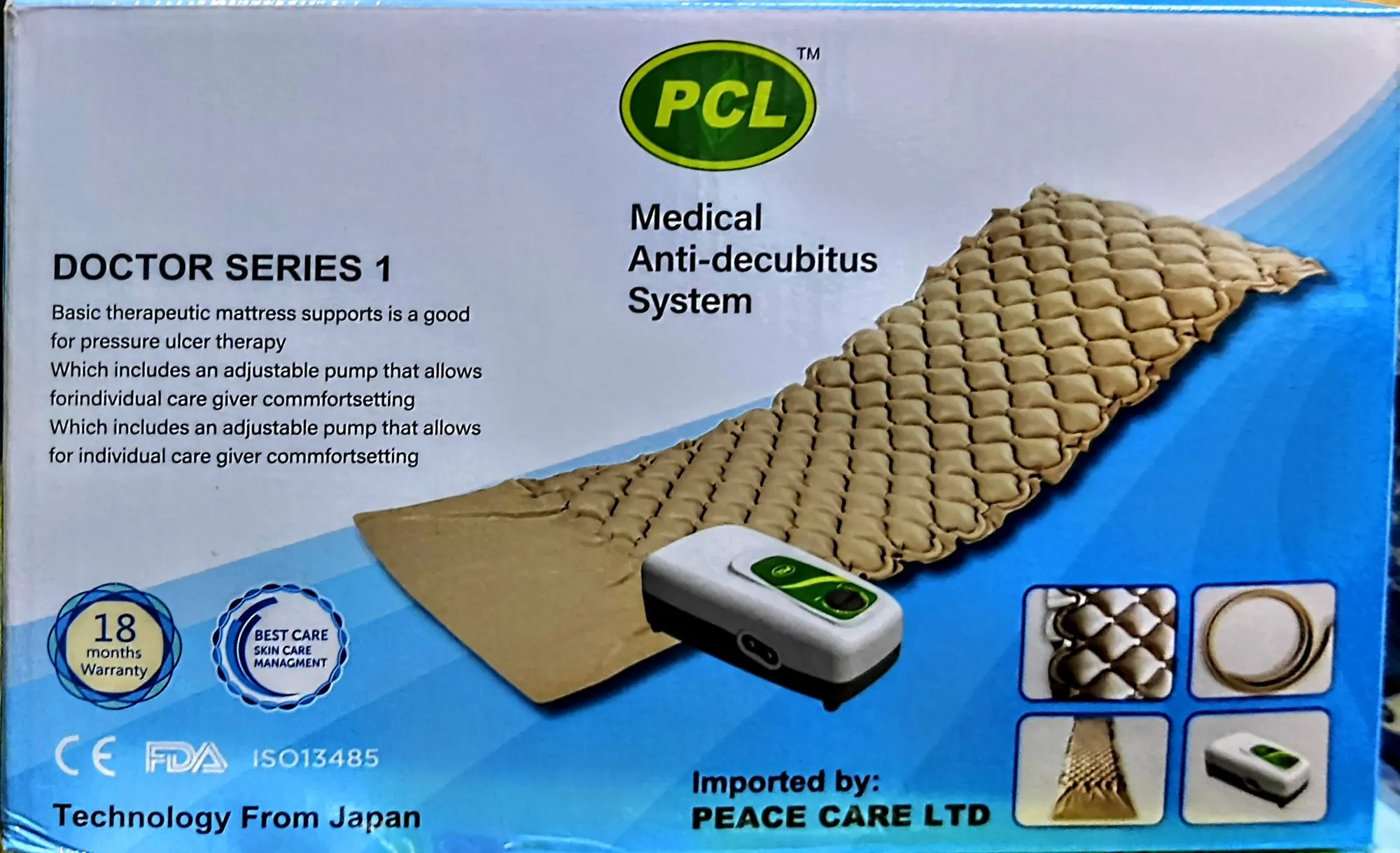 PCL Air Mattress with Adjustable Pump