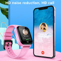 Children's Smartwatch Boy and girl HD Call LED Flashlight SOS LBS Location Waterproof Alarm Clock Step Count Smart WatchHT30.