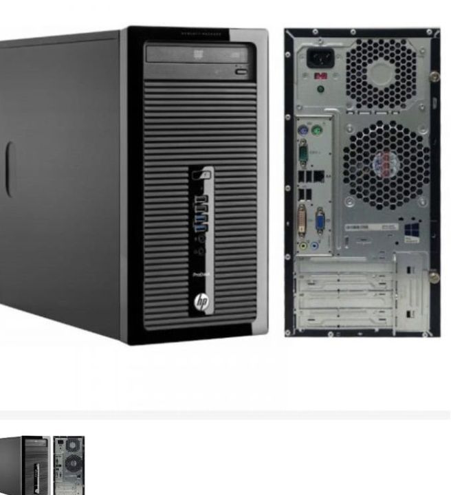 HP band official used product, 2 Gen+ 3 generation. Mother board-- 67+75 orginal band, processor- I 3, ( 3.3) GHZ, RAM - 4GB- DDR-3, SSD card- 128GB- Original Band, Cassing, power Supply + DVD R/w, Only pc