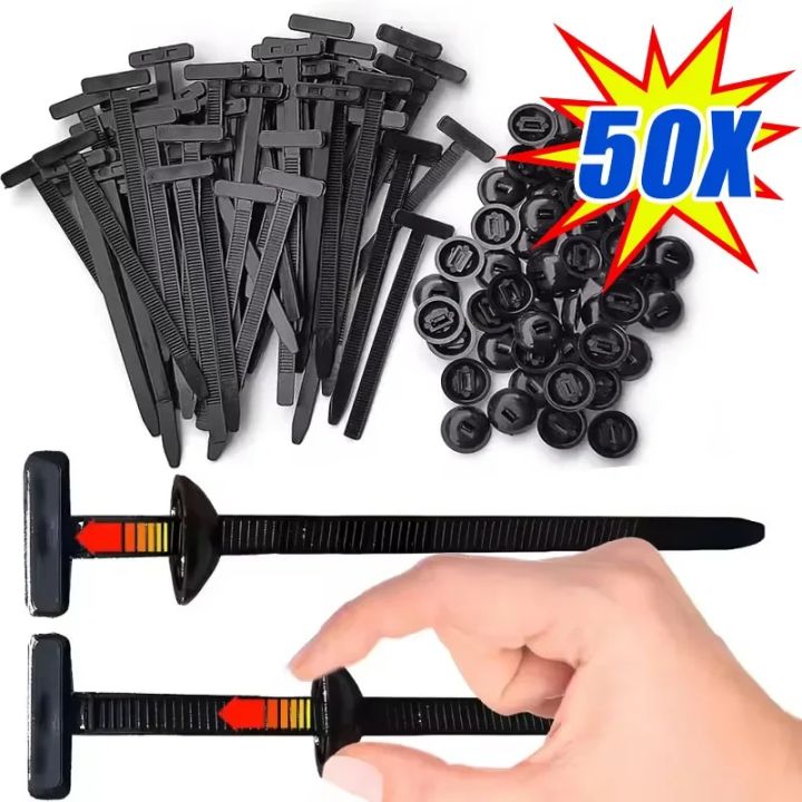 100/20PCS%20Nylon%20Universal%20Cable%20Ties%20Buckles%20Plastic%20Flange%20Zipper%20Straps%20Heavy-Duty%20Self-Locking%20Bracket%20Clamp%20Car%20-%20Image%202
