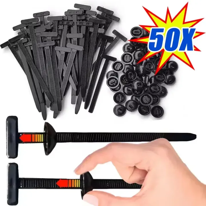 100/20PCS%20Nylon%20Universal%20Cable%20Ties%20Buckles%20Plastic%20Flange%20Zipper%20Straps%20Heavy-Duty%20Self-Locking%20Bracket%20Clamp%20Car%20-%20Image%202