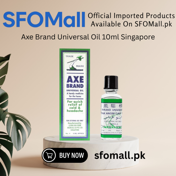 Branded ABU FAS Axe Brand Universal Oil 10ml From Singapore