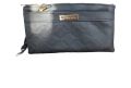 New fashion women hand bags pu leather double zipper pouch womens wallet. 
