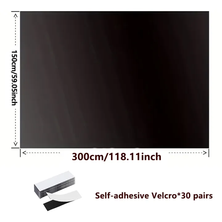 95-98%25%20Blackout%20Curtain%20DIY%20Portable%20Travel%20Removable%20Blocking%20Darkest%20Window%20Film%20Cloth%20Self-adhesive%20Window%20Shades%20-%20Image%207