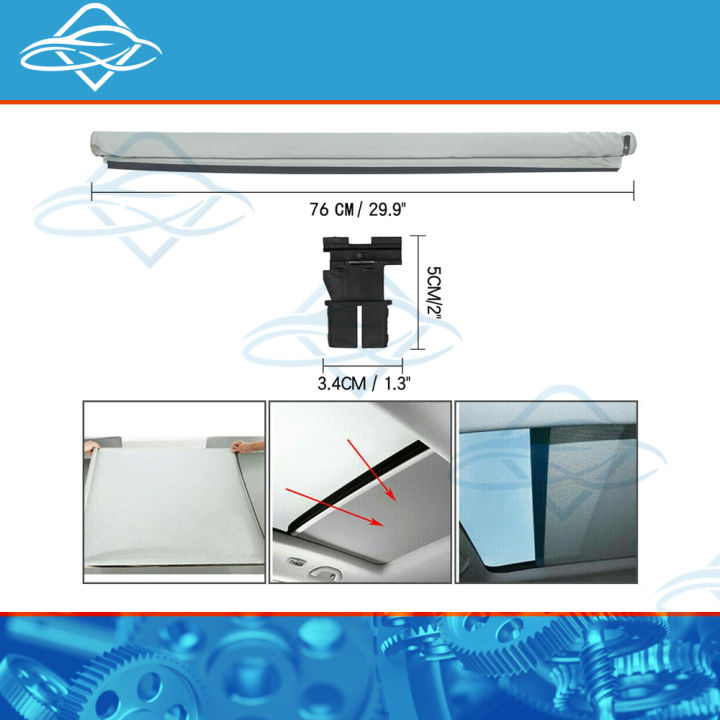 Skylight%20Shutter%20Sunroof%20Sunshade%20Curtain%201K9877307%20For%20Audi%20Q5/VW%20Golf%20Tiguan%20Passat%20Variant%20Sharan%20Santana%204Motion/Skoda%20Yeti%20-%20Image%203
