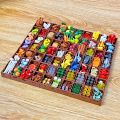 MOC Foods and Tools Building Blocks DIY Toys Seafood Meat Vegetables Fruit Dessert Goblet Dishes Small Particles Building Blocks. 