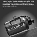 1.7/2.7L Sports Water Bottle Large Capacity Travel Water Bottle Flip Leak Proof Water Cup Environmentally Plastic Water Bottles. 