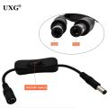 DC 5.5mm X 2.1mm 2.5mm Male To Female Power Cord Extension Cable 3A Cable With On / Off Switch Power Cable 20cm.