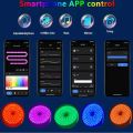 DC5V USB Neon RGB Strip LED Light Tuya WiFi Smart Strip Light IP67 Waterproof RGB DIY Cut Flexible Tape Dream 16 Color For Alexa. 