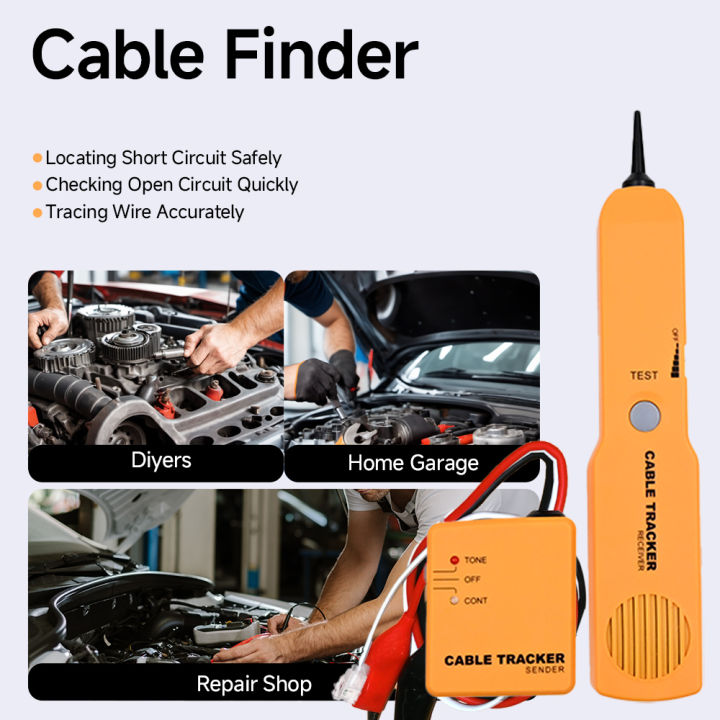 Repairs Detector Automotive Circuit Test EM415 Short & Open Finder Short Circuit ...