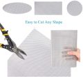 Stainless Steel Mesh for Household Mosquito Rodent Prevention.Thickened Self-adhesive Stainless Steel  Doors, Windows Screens. 