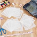 12Pcs Plastic Sashiko Stencil 5x5inch Dense Grid Pattern Embroidery Tool Drawing Line Template for Hand Quilting and Embroidery. 