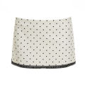 SUCHCUTE  Polka Dot Low-Waist Mini Skirt Fashion Casual   Vacation Clothes Summer All match Skirt  Grunge Fairycore Coquette. 