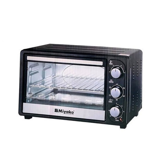 Miyako 28 Liter Electric Oven MT-280R with Chamber Enamel Bake Tray