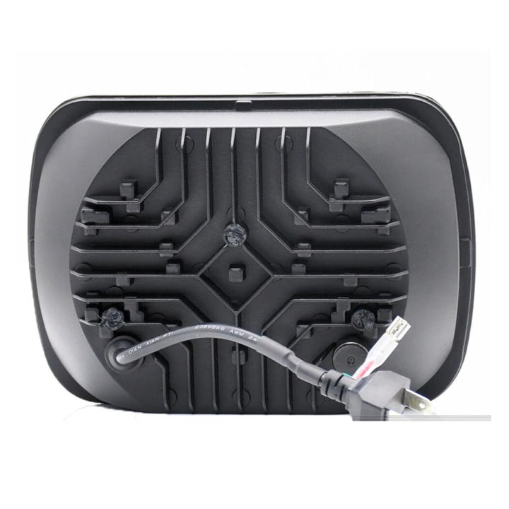 7x6''%205X7%20Inch%20LED%20Headlight%20Square%20Hi-Lo%20Beam%20Halo%20For%20Jeep%20Cherokee%20XJ%20Wrangler%20YJ%20Off-road%20Truck%20Motorcycle%20LED%20Headlight%20-%20Image%203