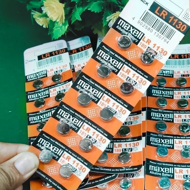 10PCS Pack - LR1130 Alkaline Button Cell 1.5V Micro Battery Replacement for SR1130W SR54 SR1130 D389 S1131E AG10 G10 LR54 A389 L1131